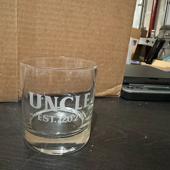 NWT - Uncle est.‎ 2024 - 10 ozs whiskey glass - Picture 2 of 2